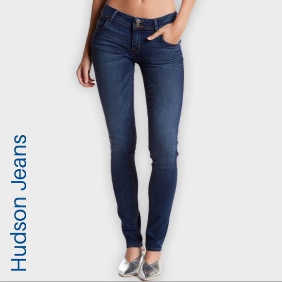 HUDSON Collin Flap Cropped Skinny Jeans - Picture 6 of 6
